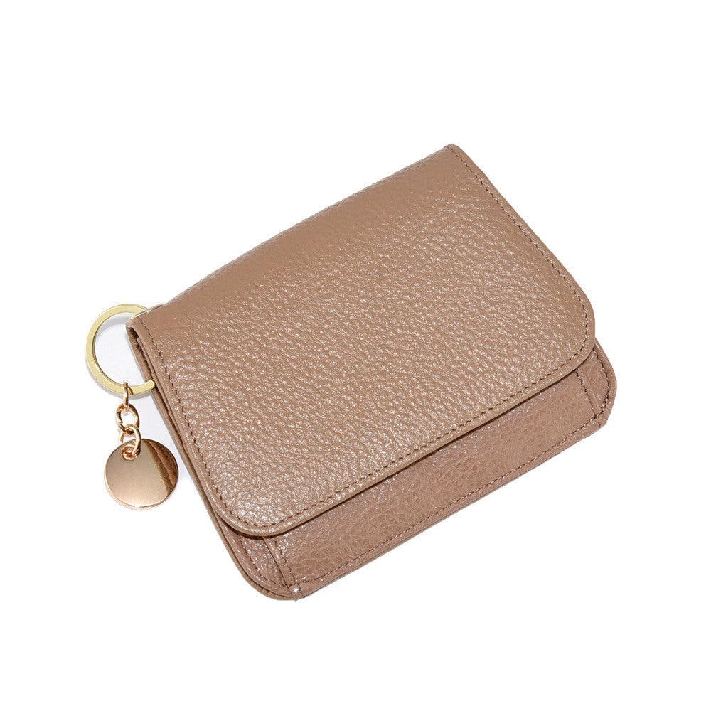 Fashion Cowhide Small Cute Zipper Coin Purse - MRSLM