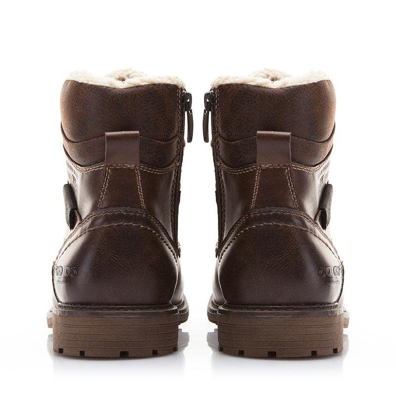 lace-up retro snow boots, view 5 - MRSLM