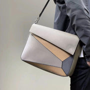 color matching one-shoulder crossbody bag - MRSLM