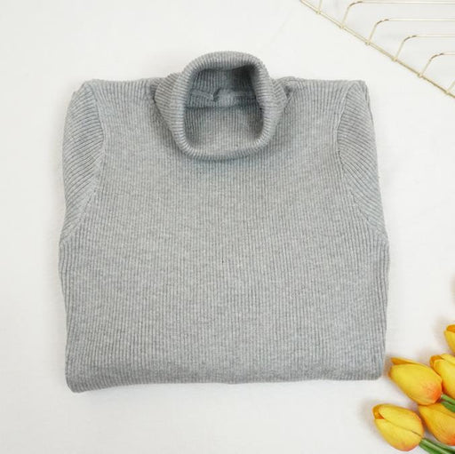 winter turtleneck sweater dress for women, view 4 - MRSLM