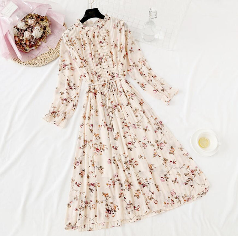women's elegant polka dot dress, view 17 - MRSLM