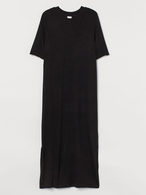 Women's long split dress, view 2 - MRSLM