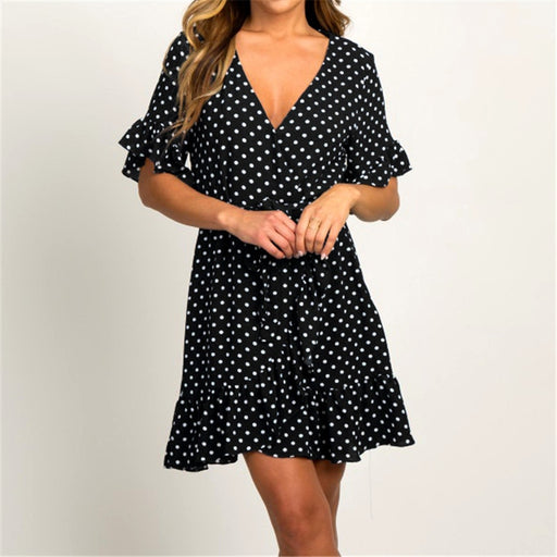 polka dot summer dress - MRSLM