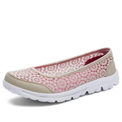 Women's cloth slip-on shoes, view 7 - MRSLM