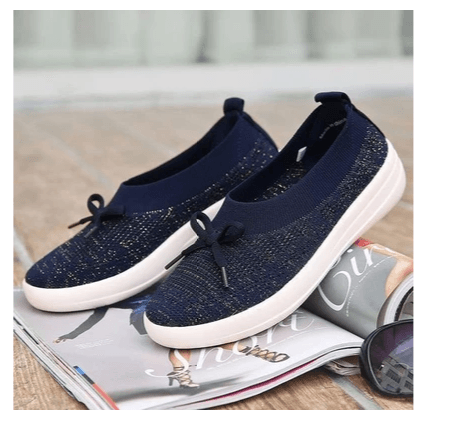 Women's flat mesh slip-on shoes, view 4 - MRSLM