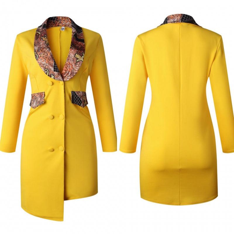 Irregular Dress with Suit