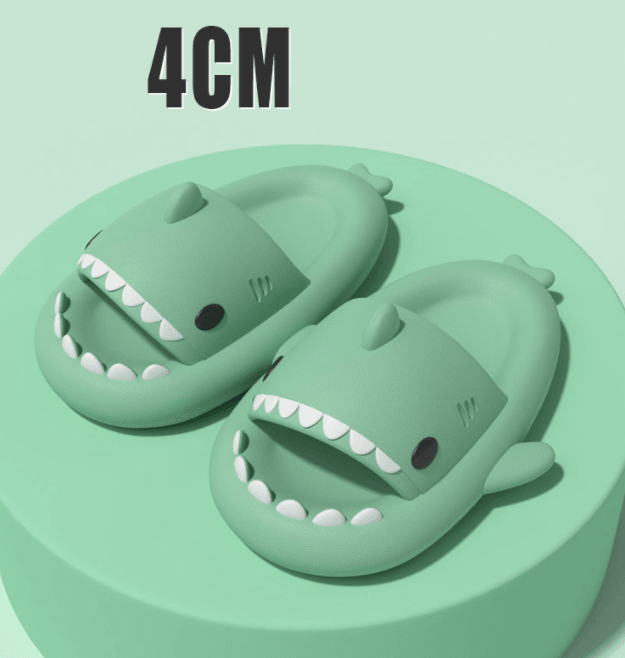 Adult's Slippers Tide Indoor And Outdoor Funny Shark Slippers - MRSLM
