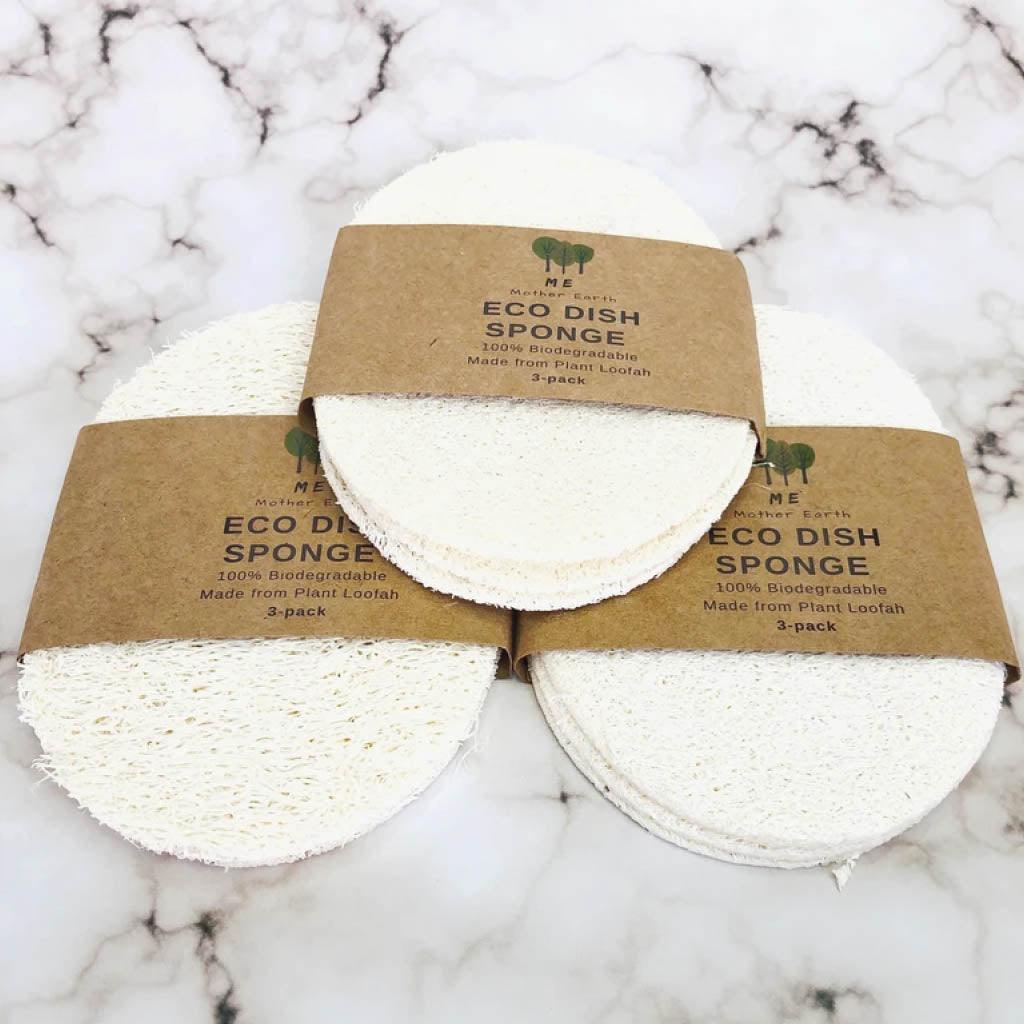 Single Layer Loofah Dish Sponges (3 pcs) - MRSLM