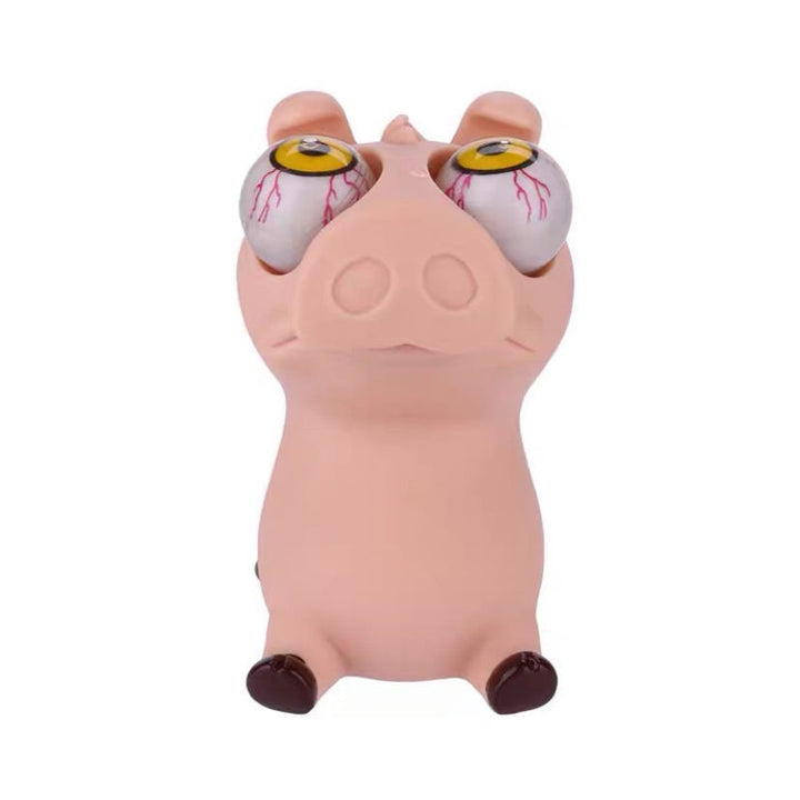 Cartoon Animal Decompression Toy Stress Reduction Ball Cute Little White Panda Dinosaur Squeeze Pop Eye Squeeze Antistress Toy