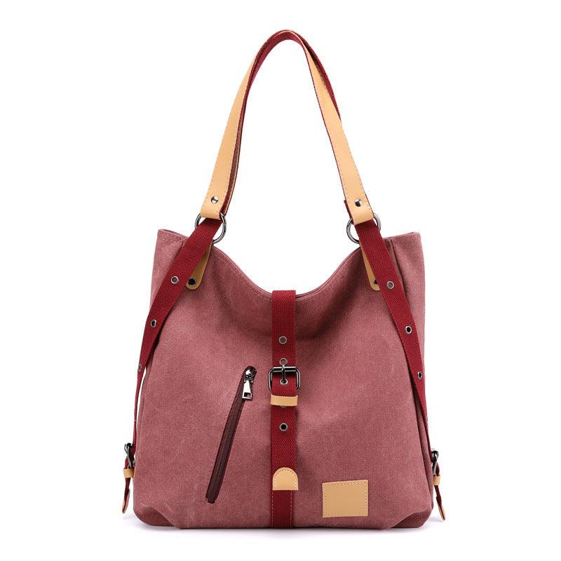 women's large canvas shoulder bag, view 11 - MRSLM