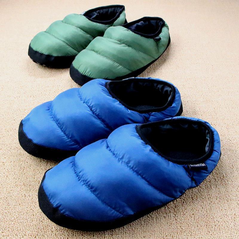 Couple soft-soled down cotton warm shoes - MRSLM