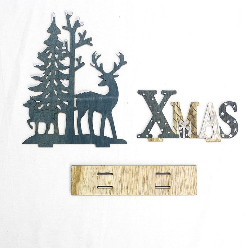 Wooden Christmas Tree Ornament