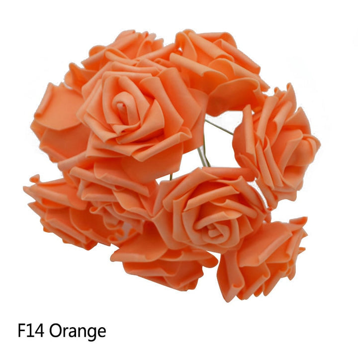 Set of 25 Artificial Foam Roses