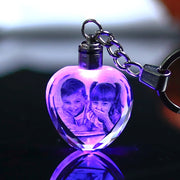 personalized crystal key chain, view 4 - MRSLM