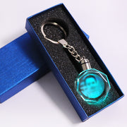 personalized crystal key chain, view 5 - MRSLM