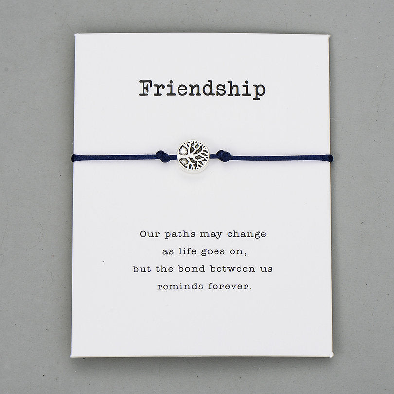 Friendship Card for Gift with Rope