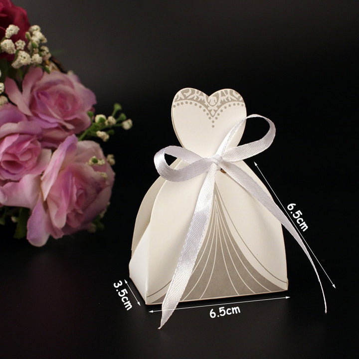 Bride And Groom Design Favors 10 Pcs Set