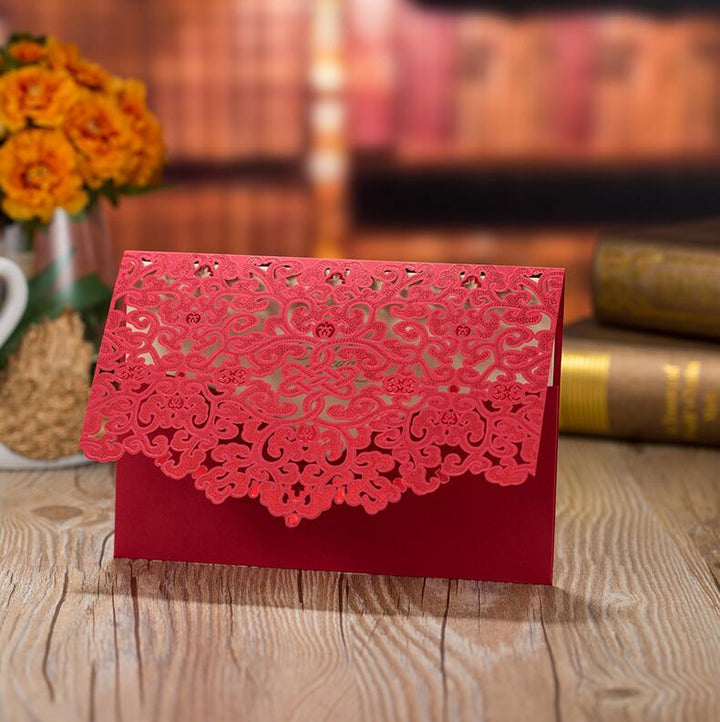 Wedding Lace Invitation Card