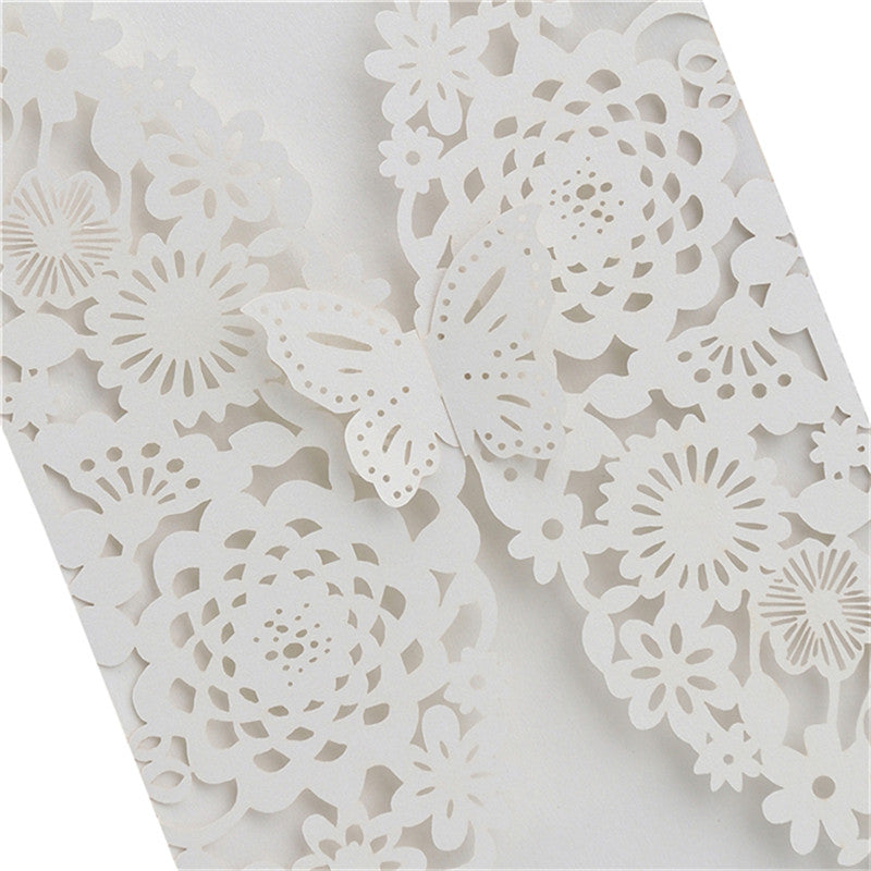 Butterfly Designed Invitations Cards