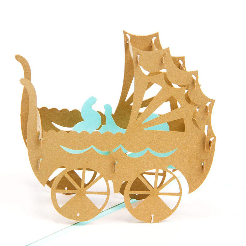 3d baby party invitation, view 6 - MRSLM