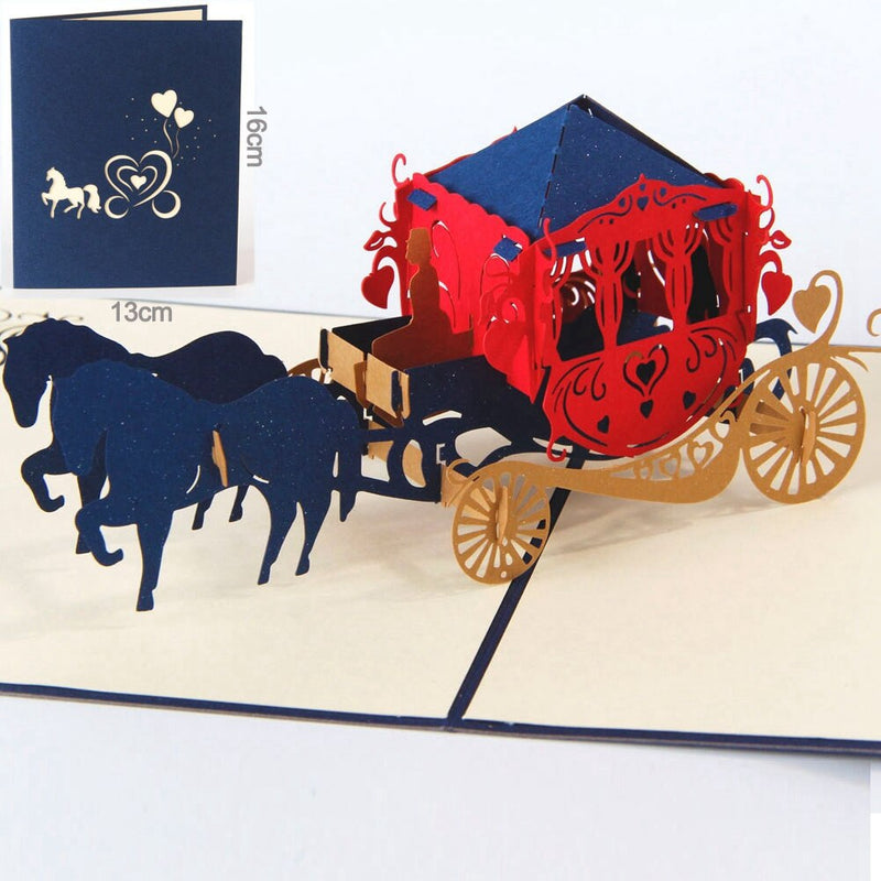 laser cut 3d pop up card, view 4 - MRSLM