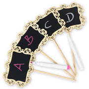 Table chalkboards for wedding party, view 3 - MRSLM