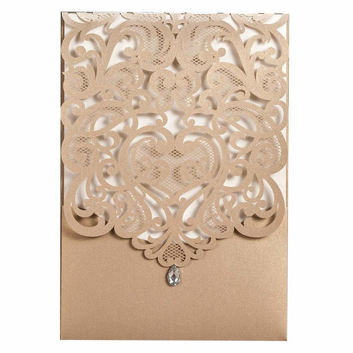 paper wedding invitation card - MRSLM