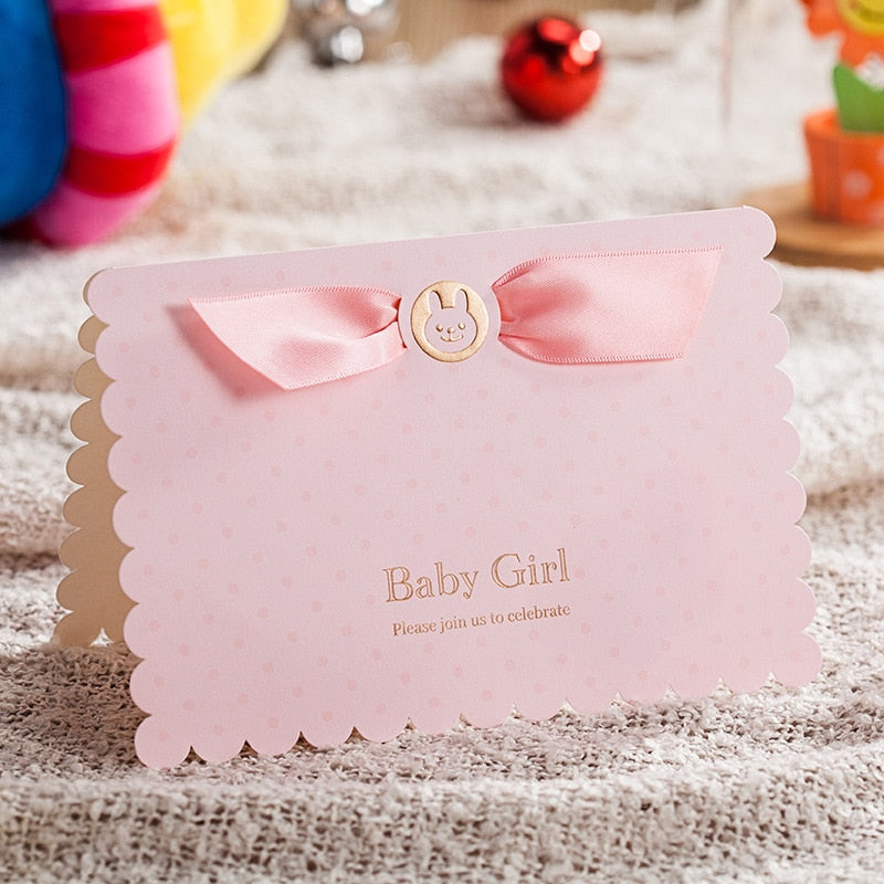 Pop-Up Baby Shower Party Invitation Cards 50 pcs Set