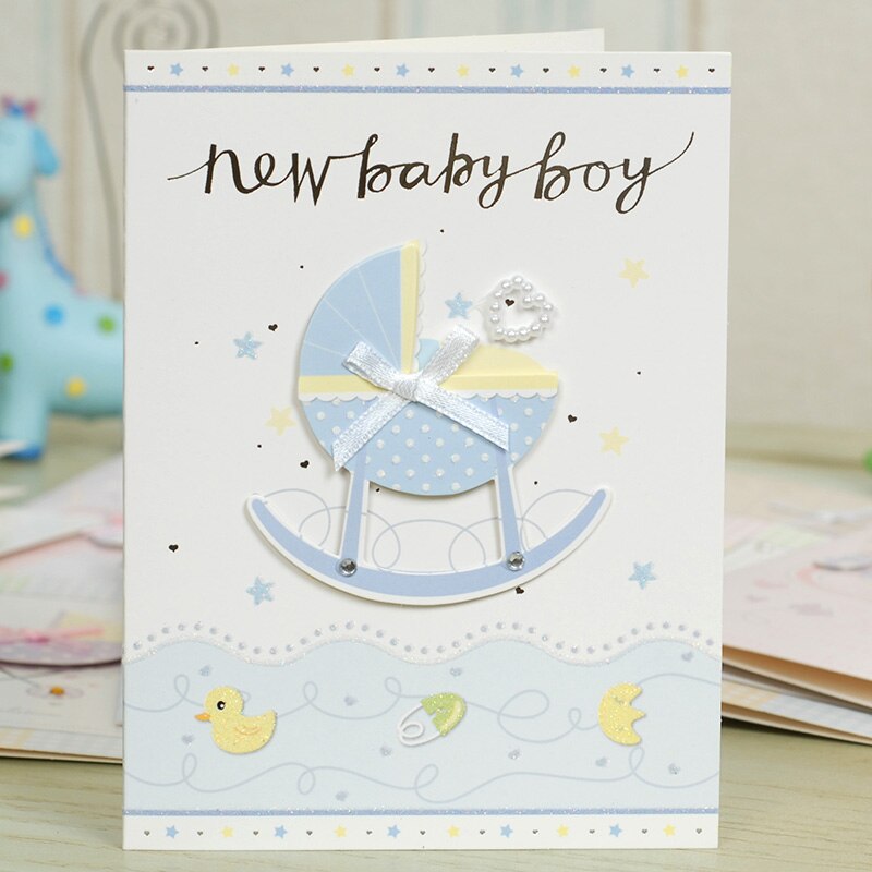 Pop-Up Baby Shower Party Invitation Cards 50 pcs Set