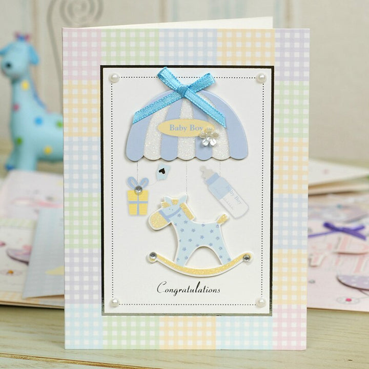 Pop-Up Baby Shower Party Invitation Cards 50 pcs Set