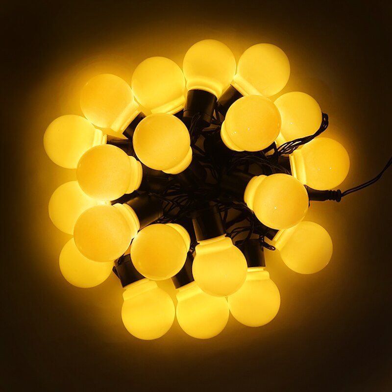 colorful bulb led string lights, view 6 - MRSLM