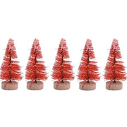 colorful desktop christmas trees set, view 4 - MRSLM