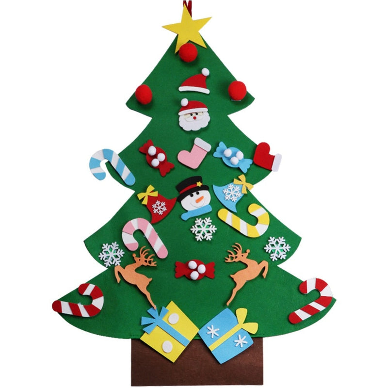 DIY felt Christmas tree kit, view 3 - MRSLM