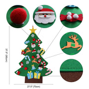 DIY felt Christmas tree kit, view 6 - MRSLM