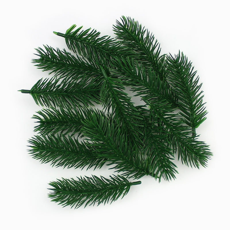 artificial pine needles 10 pcs set, view 3 - MRSLM