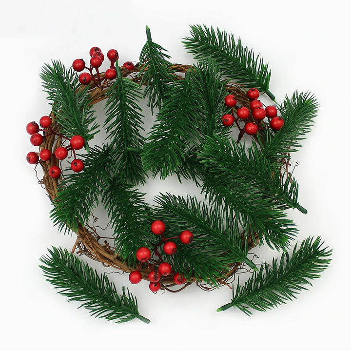 Artificial Pine Needles 10 Pcs Set