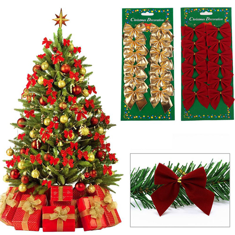 Christmas tree bow ornaments - MRSLM