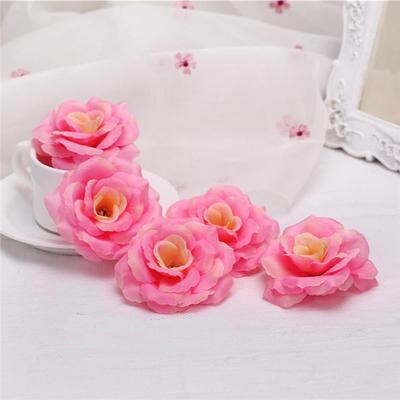 artificial rose silk flowers, view 4 - MRSLM