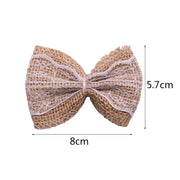 handmade burlap wedding decorations, view 10 - MRSLM