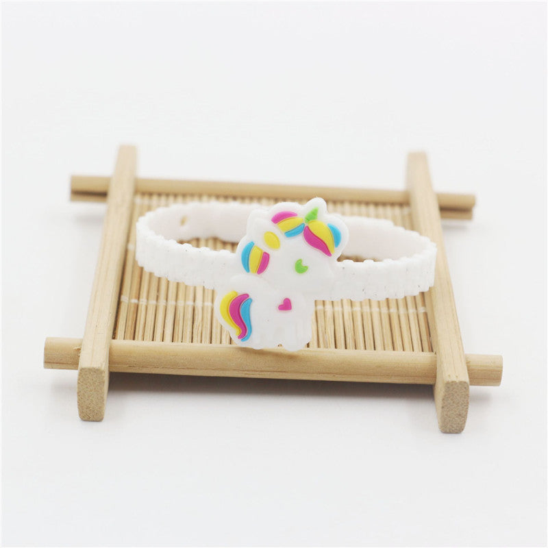 Unicorn Patterned Bracelet Set 12 Pcs