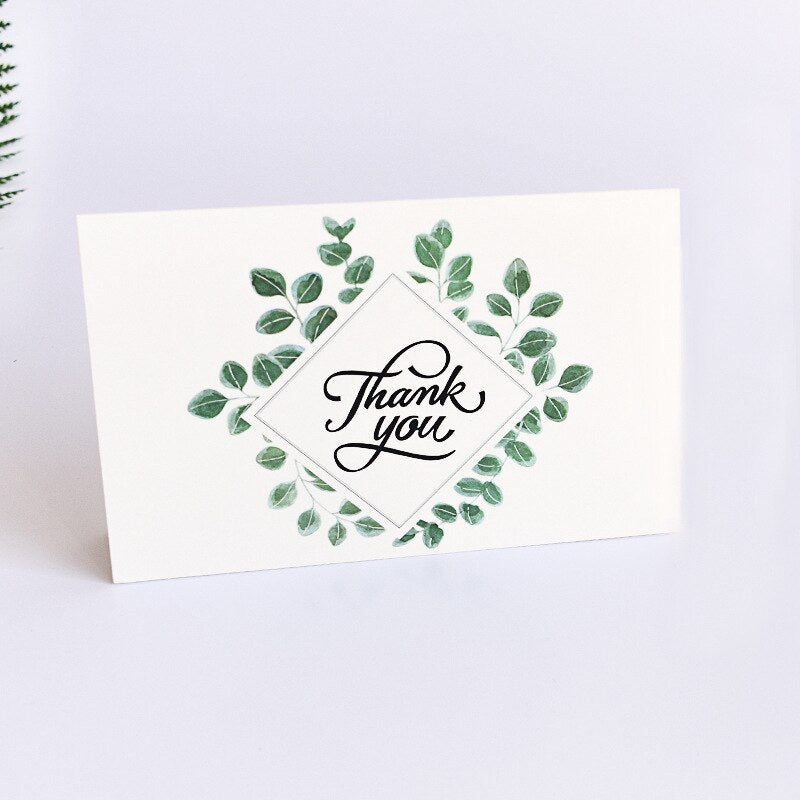 Set of 6 Thank You Cards with Envelopes