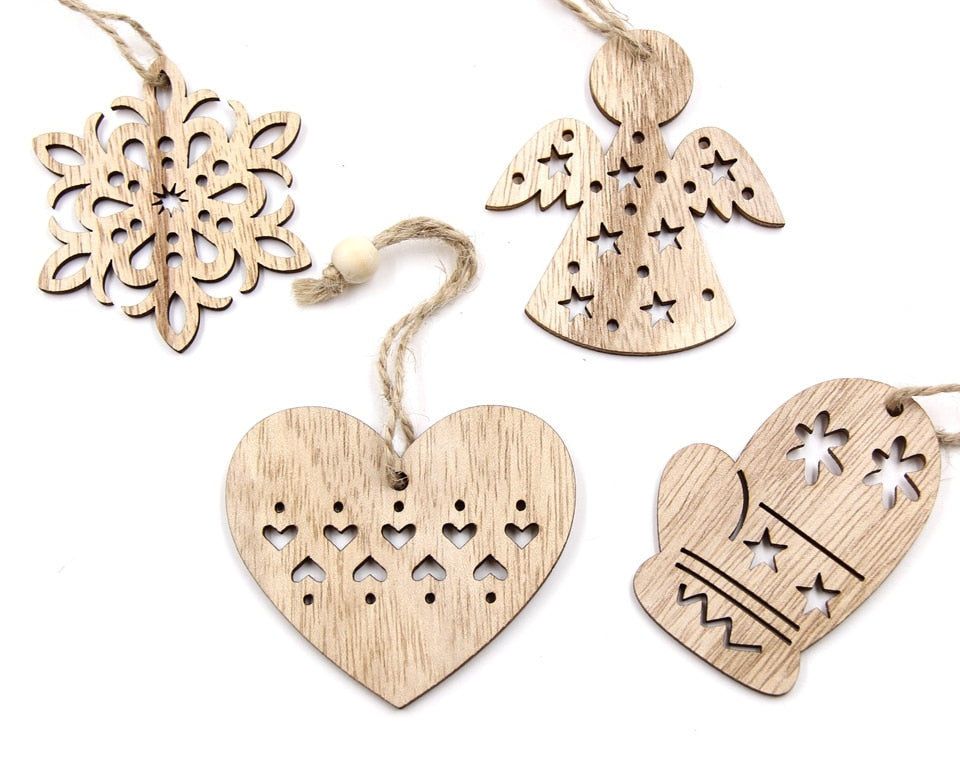 Christmas Wooden Hanging Decoration