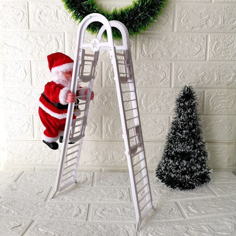 Musical Santa Claus Hanging Christmas Decoration