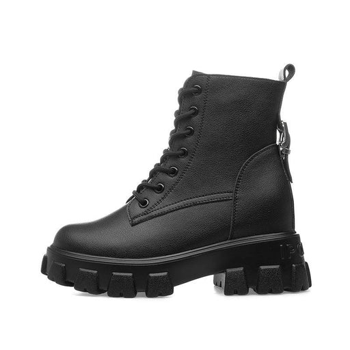 vintage british style leather boots, view 3 - MRSLM