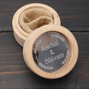 Wooden ring holder box, view 6 - MRSLM