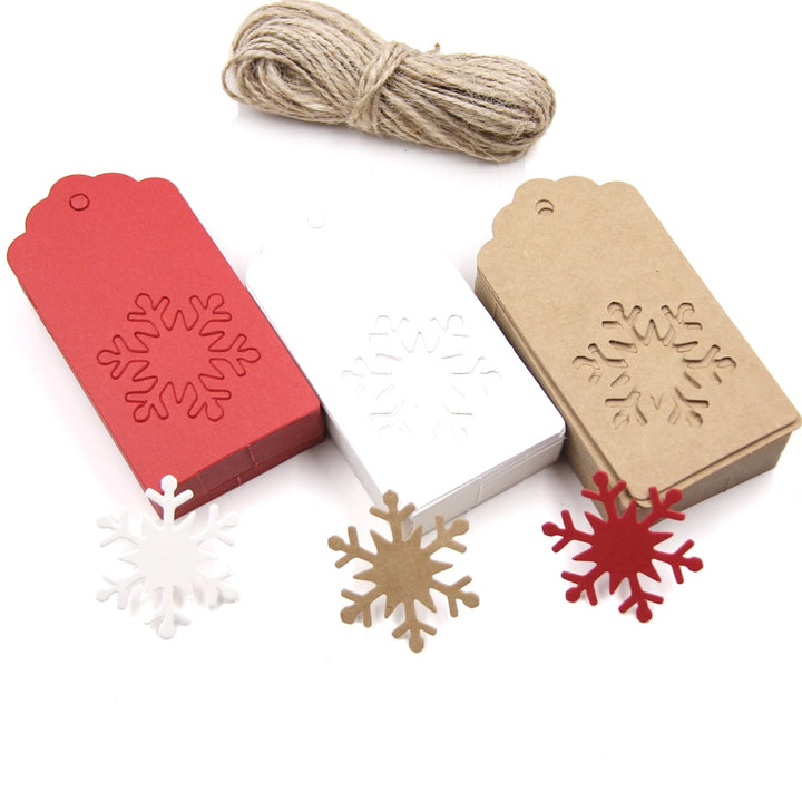Set of 50 Kraft Paper Tags