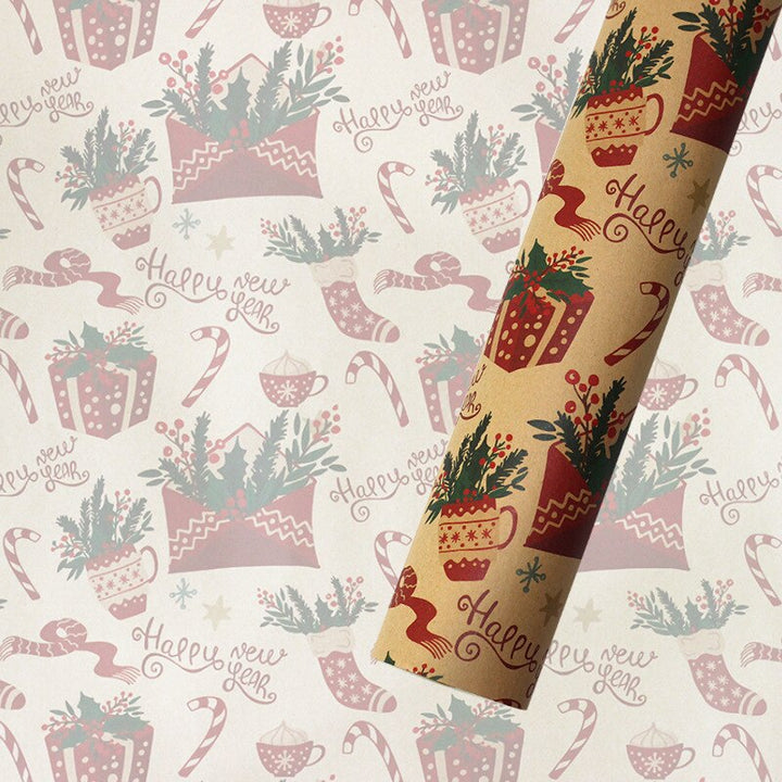 Kraft Paper Christmas Wrapping Paper