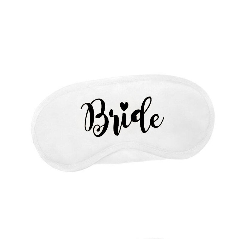 bridal shower sleeping mask - MRSLM