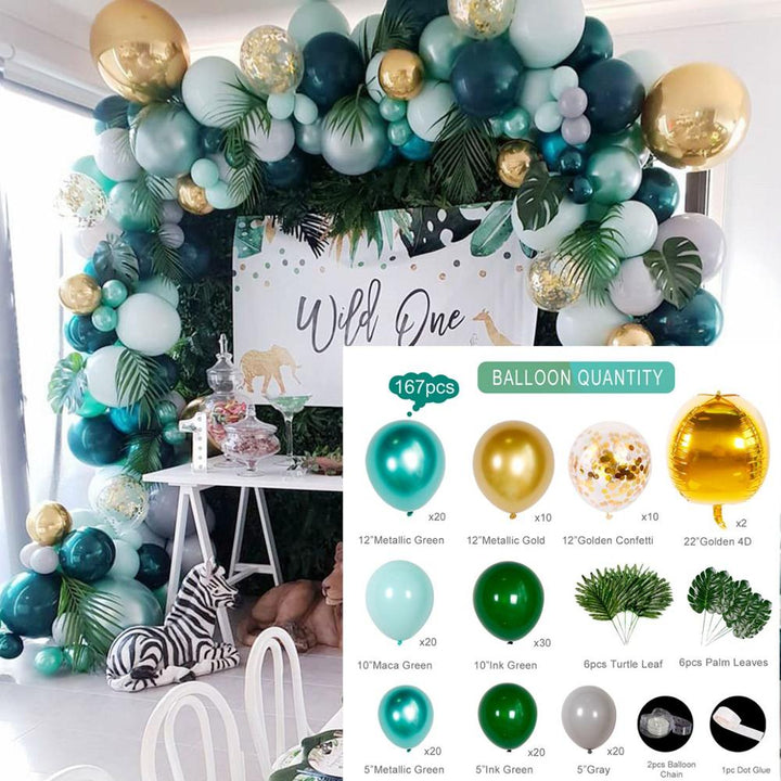 Stylish Balloon Garland for Wedding Party 169 pcs Set