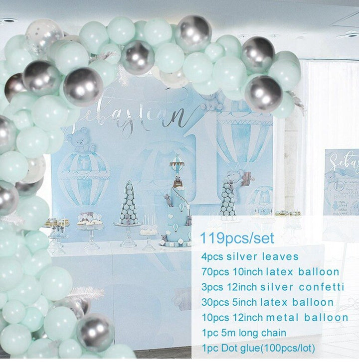 Stylish Balloon Garland for Wedding Party 169 pcs Set